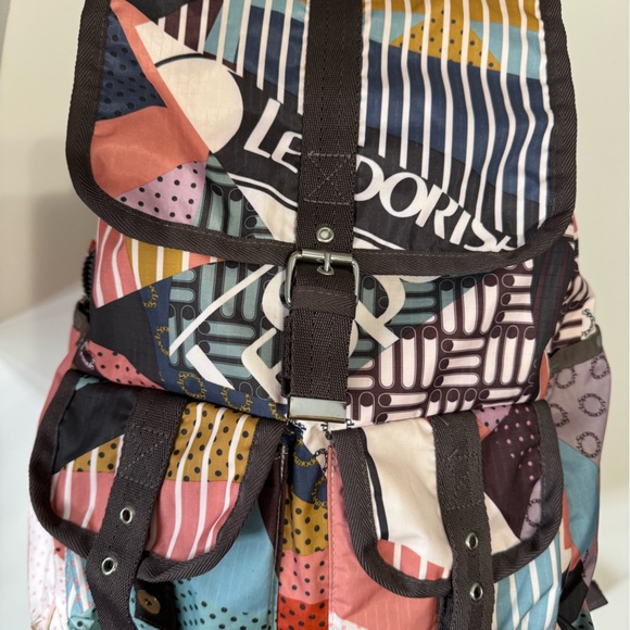LeSportsac Women Backpack (One Magnet Button is missing from small pocket) main image 5